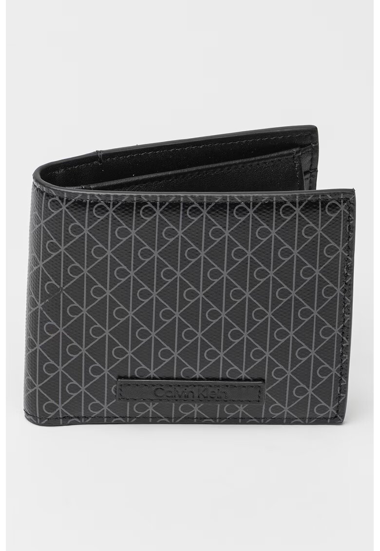 Calvin Klein Portofel cu logo - Negru/Gri