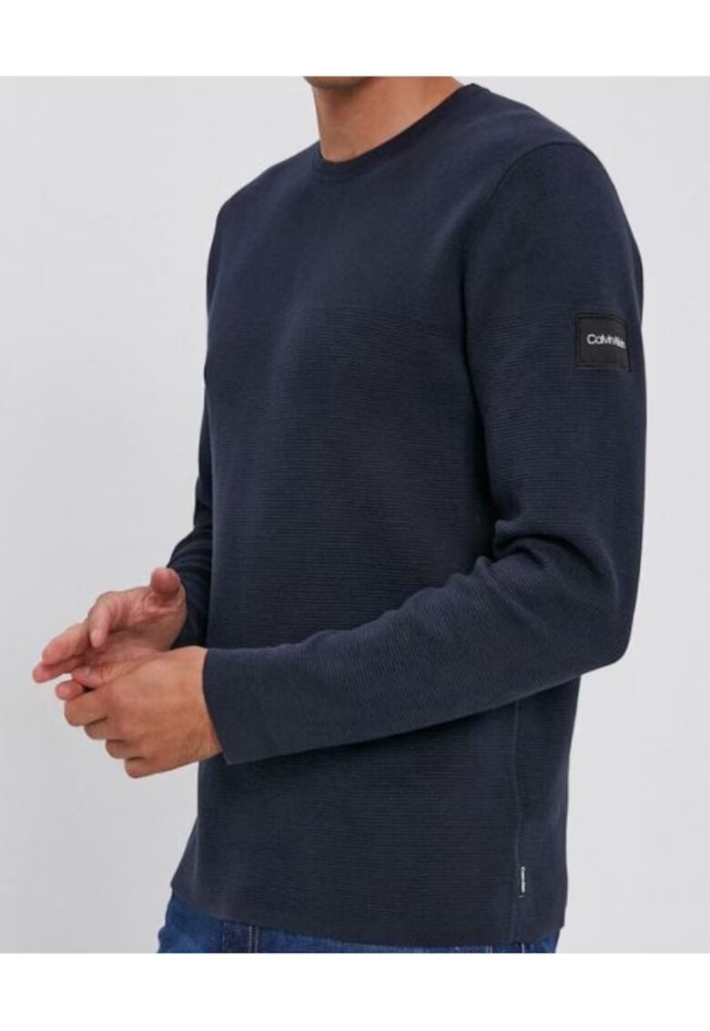Calvin Klein Pulover uni din bumbac -