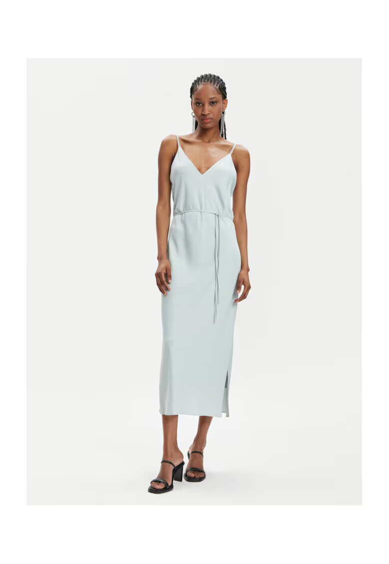 Calvin Klein Rochie de vara - verde - 100% poliester reciclat -