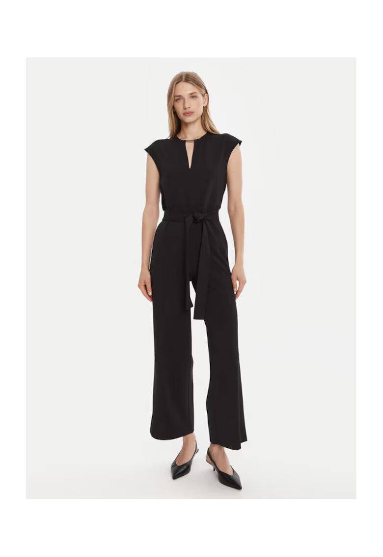 Calvin Klein Salopeta dama - neagra - poliester reciclat/elastan -