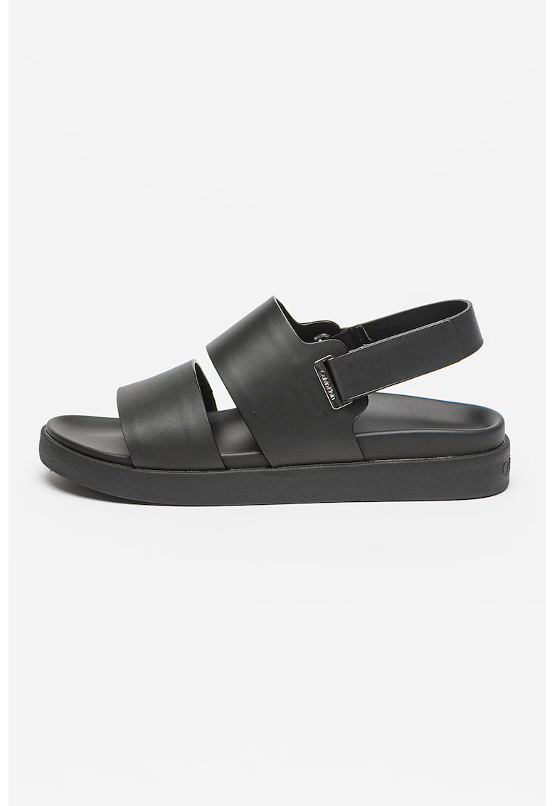 Calvin Klein Sandale din piele cu inchidere velcro