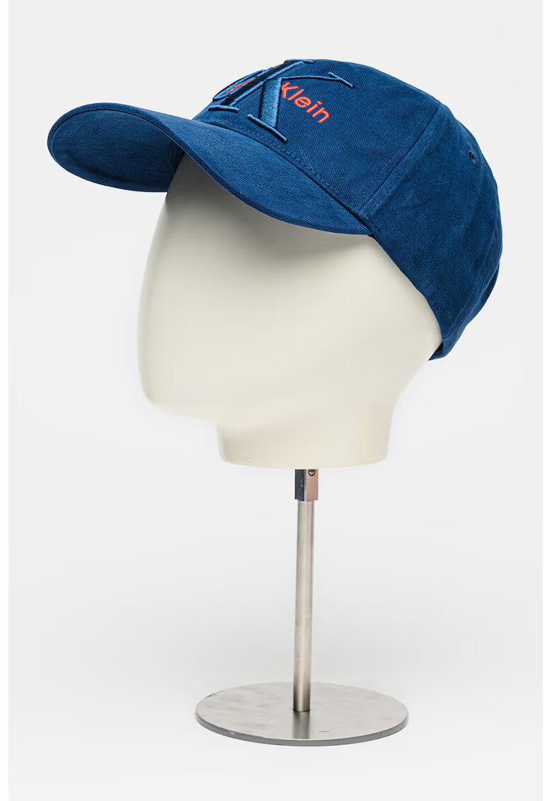 Calvin Klein Sapca baseball ajustabila cu logo brodat - Bleumarin
