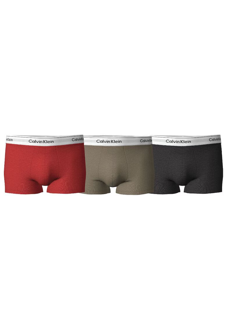 Calvin Klein Set de boxeri cu banda elastica - 3 perechi -