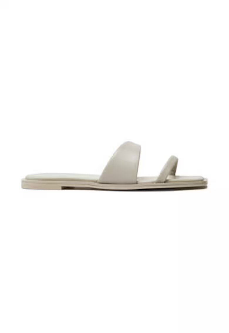Calvin Klein Slapi dama - piele naturala - bej -