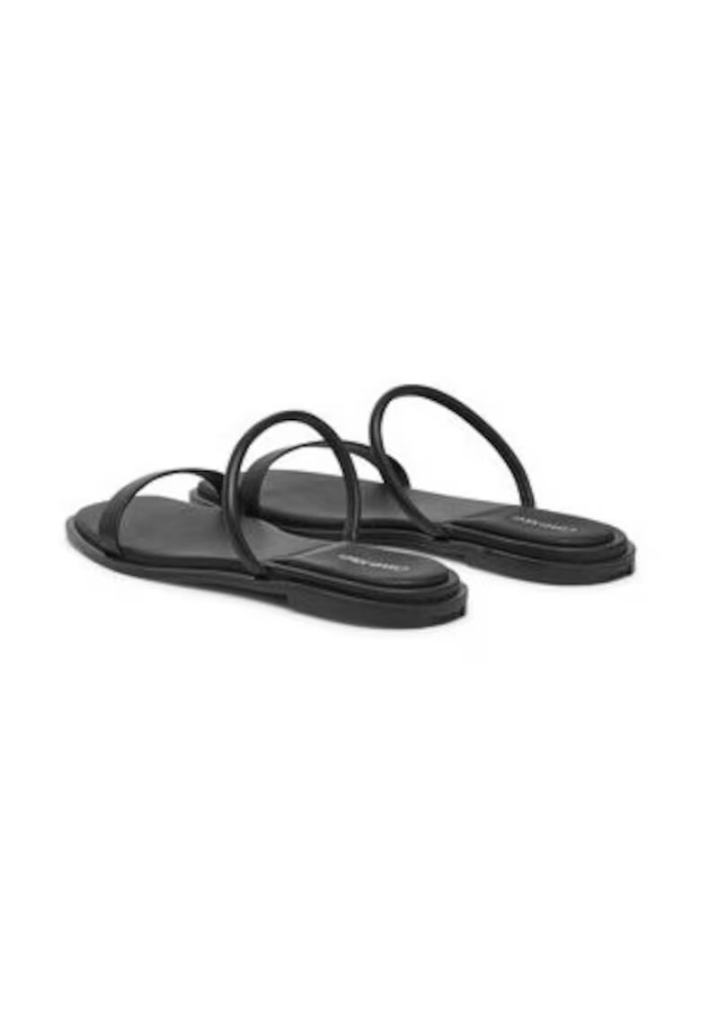 Calvin Klein Slapi dama - piele naturala - negru