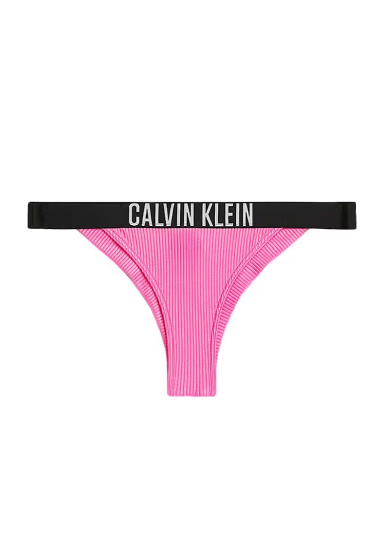 Calvin Klein Slip Brazilian roz intens - poliamida - Roz