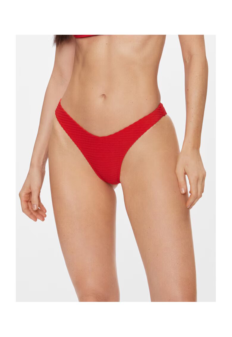 Calvin Klein Slip de baie dama rosu aprins