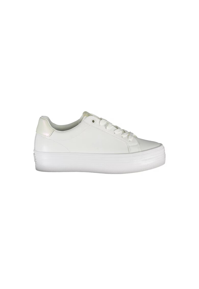 Calvin Klein Sneakers dama - 50% Poliester - 30% Piele ecologica - 20% Poliuretan - Alb - 26173 - Alb