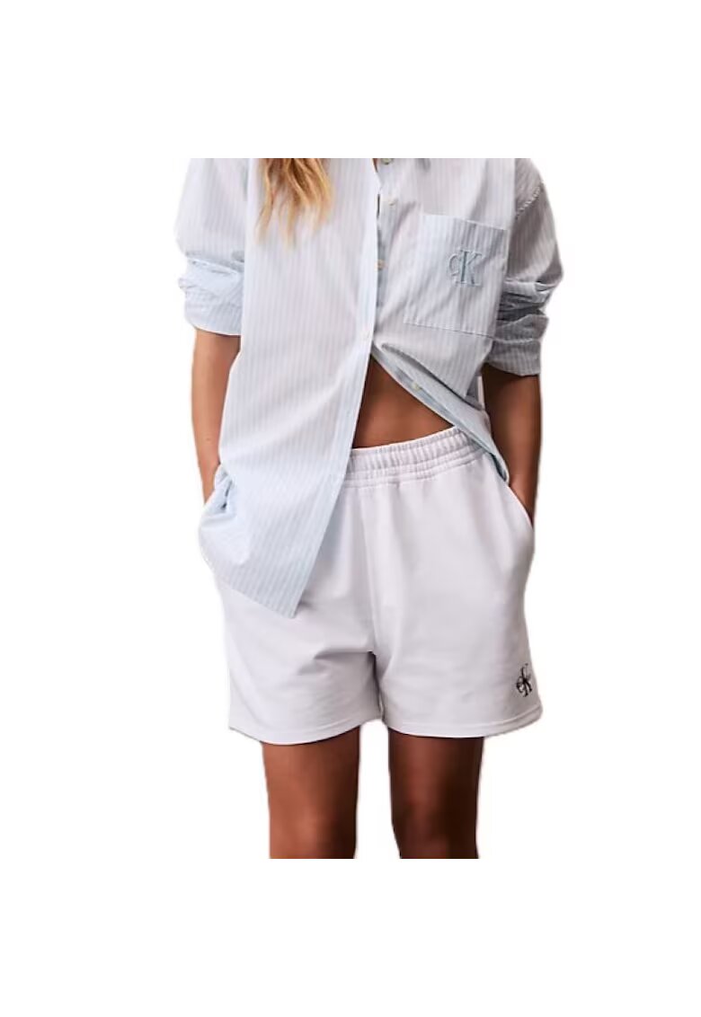 Calvin Klein Sort MONOLOGO FRENCH TERRYSHORT-LV047B271G-YAA