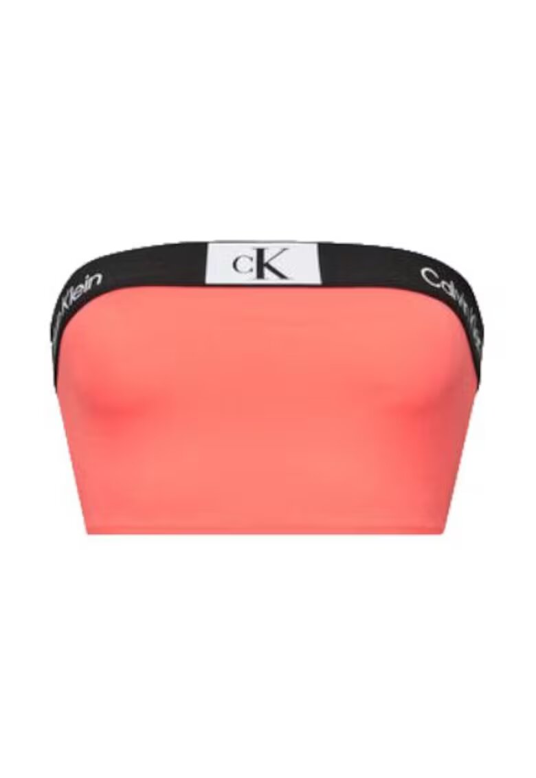 Calvin Klein Sutien bikini dama - coral - 80% poliamida reciclata - 20% elastan -