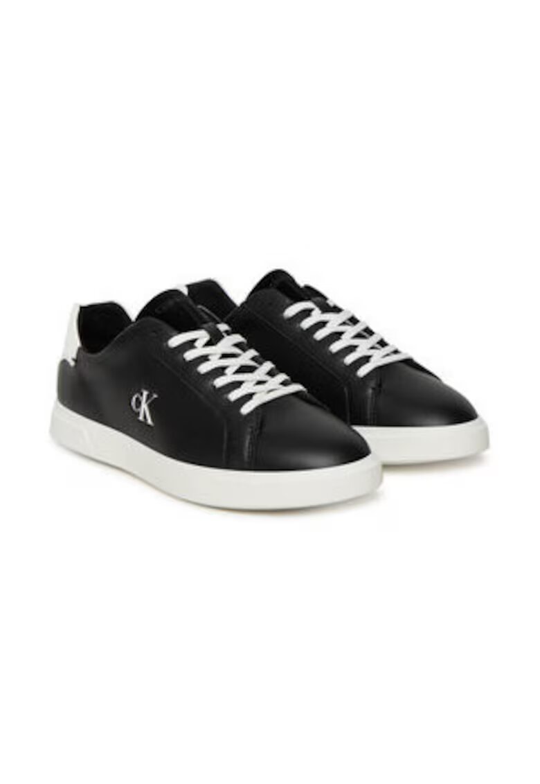 Calvin Klein Tenisi dama - 305525017 - piele naturala - negru - Negru