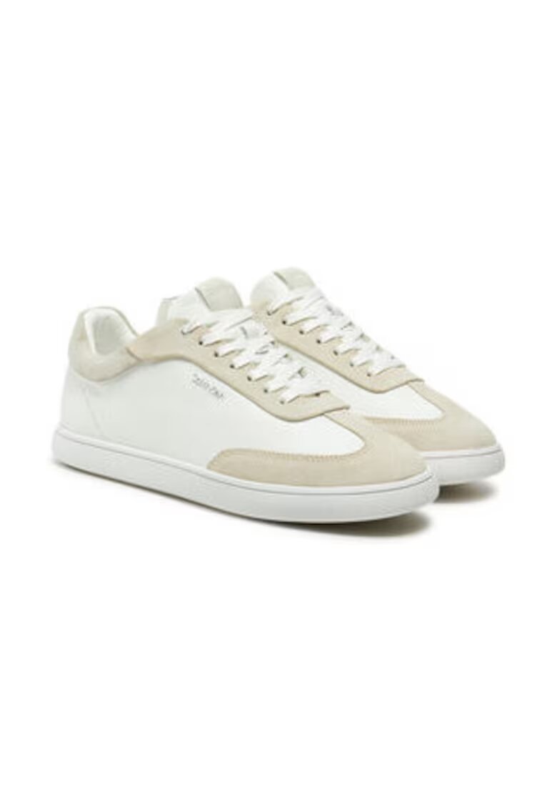 Calvin Klein Tenisi dama - piele naturala - bej -