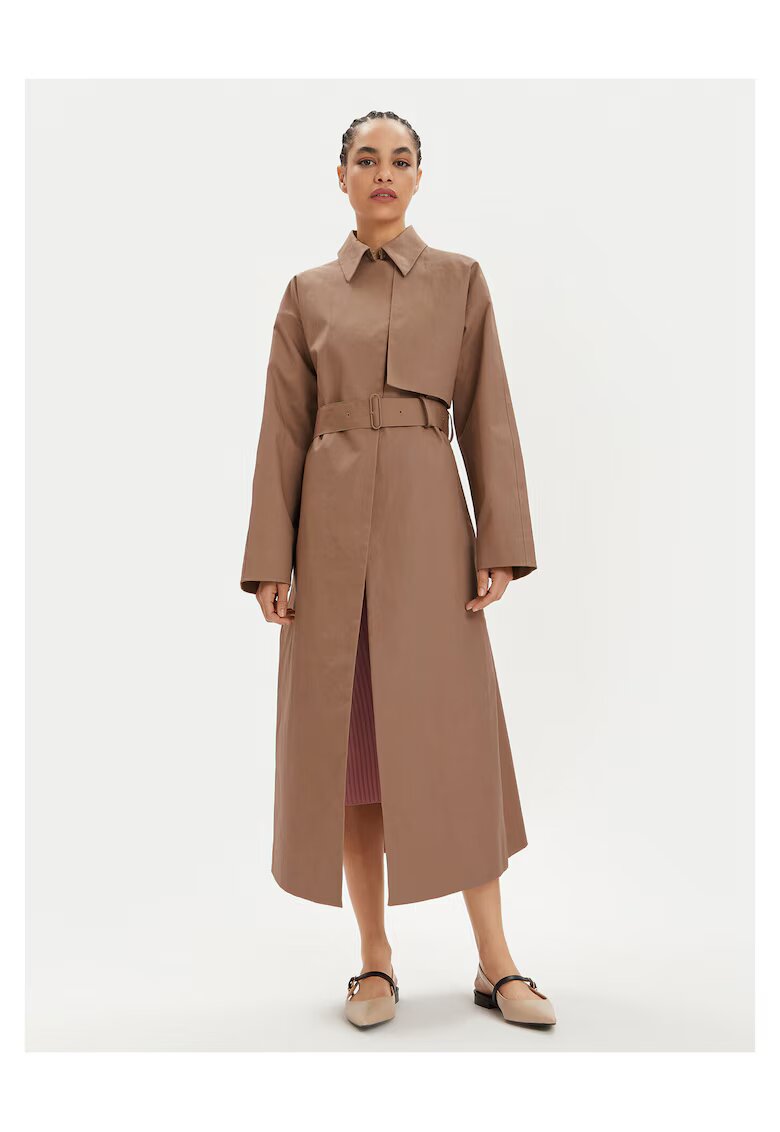 Calvin Klein Trench dama bej - elegant
