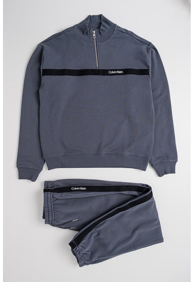 Calvin Klein Trening uni de bumbac - Gri carbune