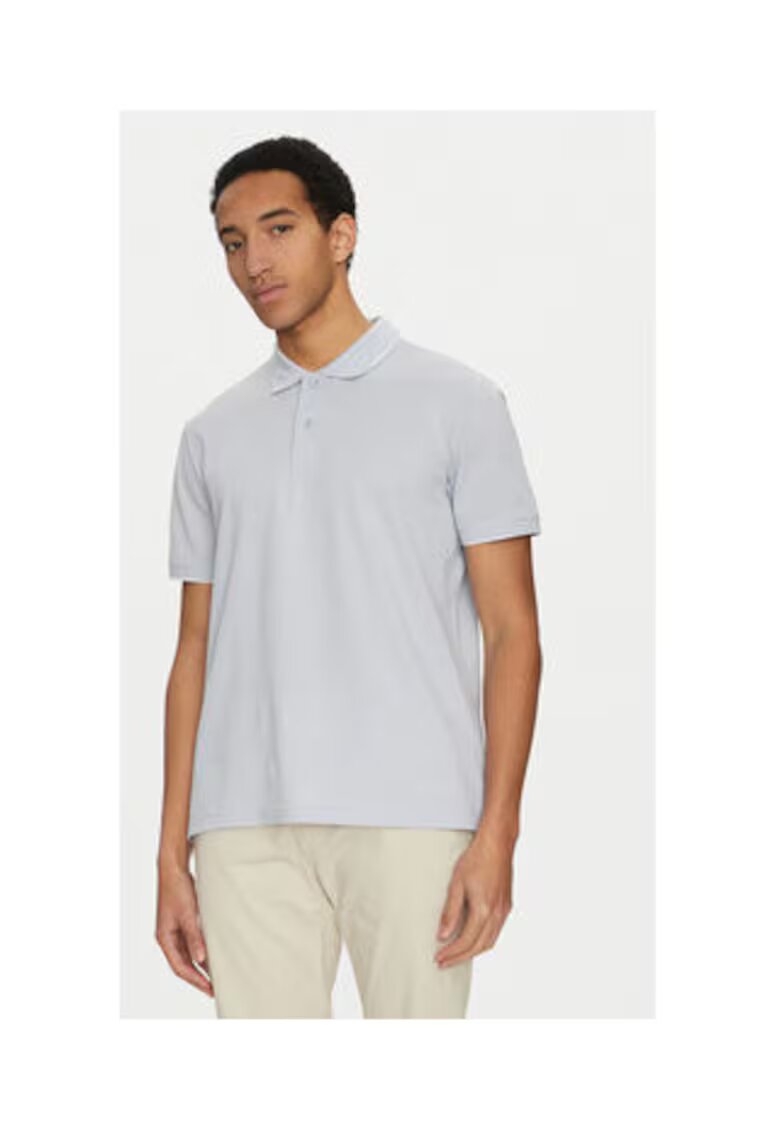 Calvin Klein Tricou barbati - albastru - 100% bumbac organic