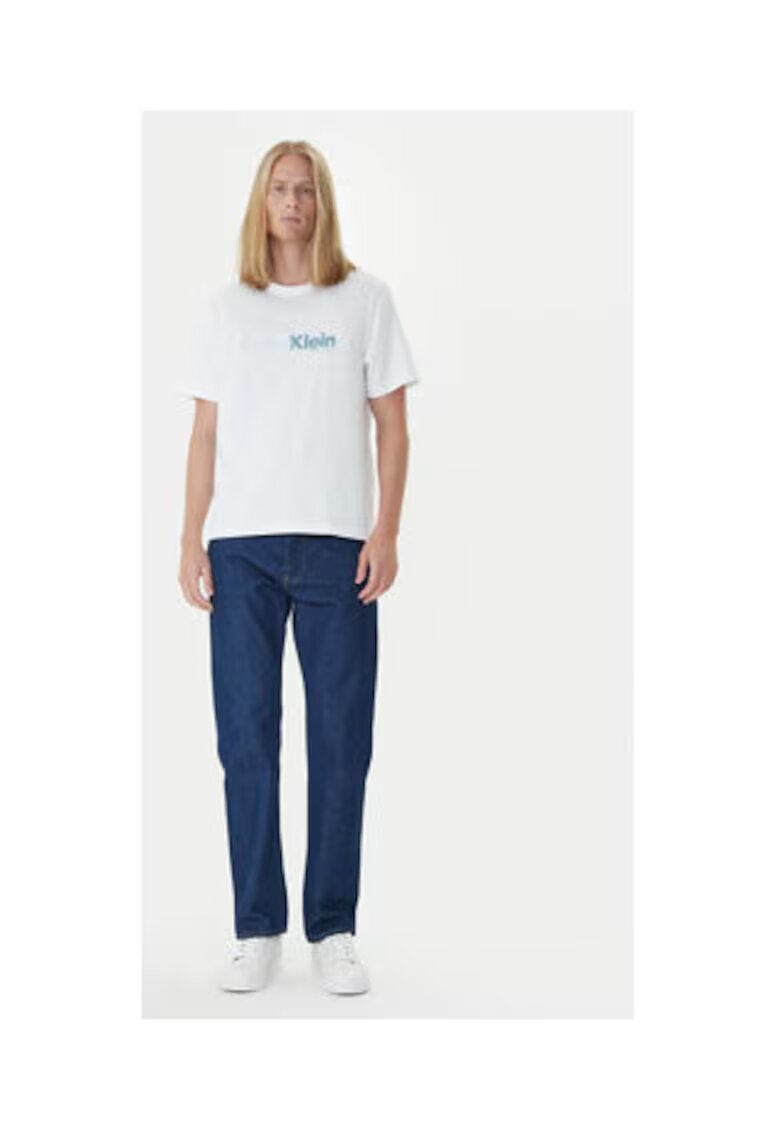 Calvin Klein Tricou Barbati - bumbac - alb -
