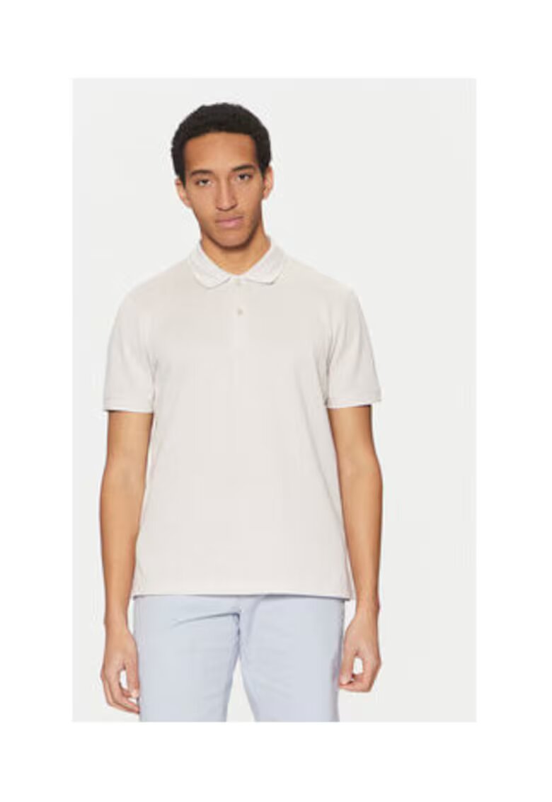 Calvin Klein Tricou barbati - bumbac organic - bej -