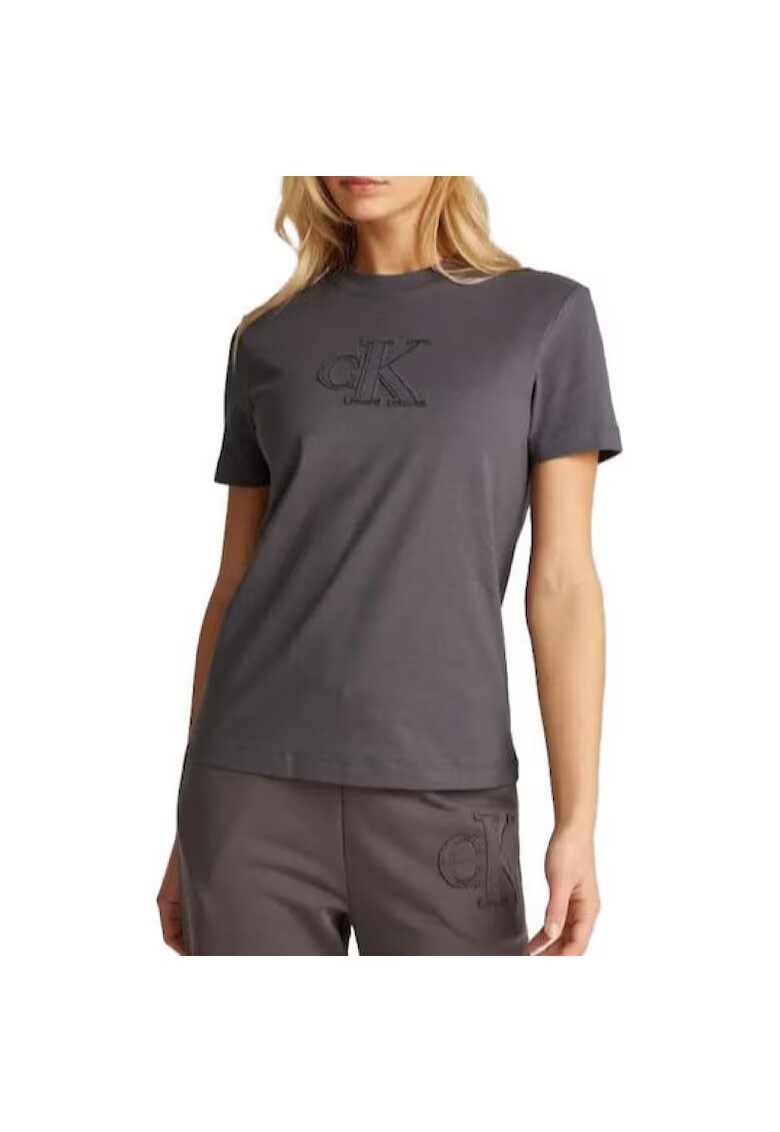 Calvin Klein Tricou CK APPLIQUE REGULAR TEE-J20J225256-PMP