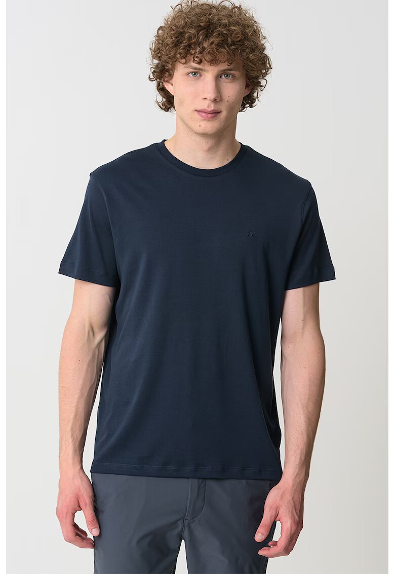 Calvin Klein Tricou regular fit cu decolteu la baza gatului