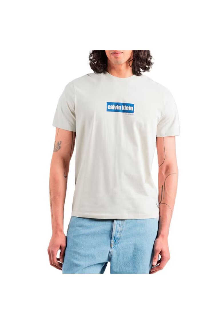 Calvin Klein Tricou SS 30s E CLVN LN BG-LV04RC849G-PDJ