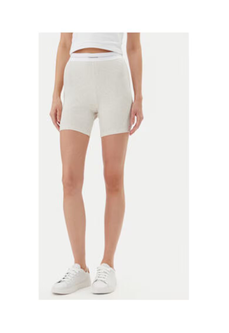 Calvin Klein Underwear Pantaloni scurti de pijama pentru femei - bumbac/elastan - gri -