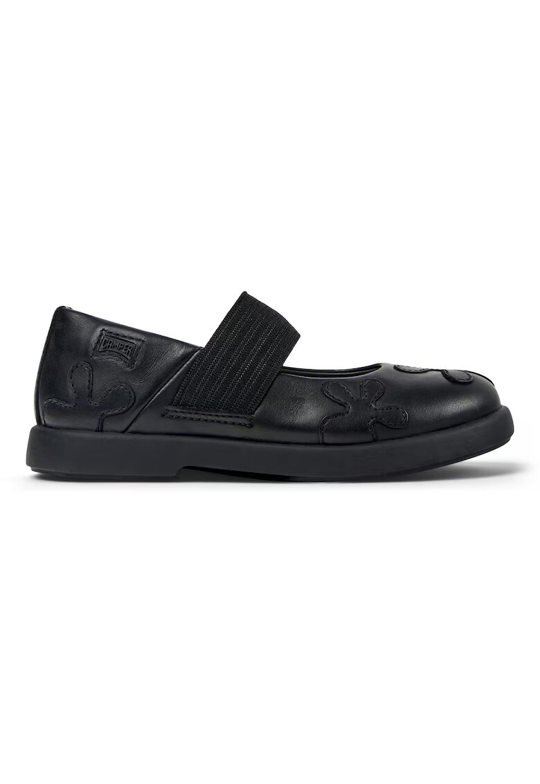 Camper Balerini de piele - Negru