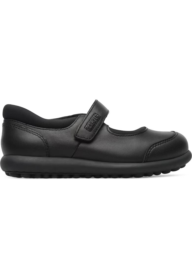 Camper Balerini Mary Jane din piele Pelotas 675 - Negru