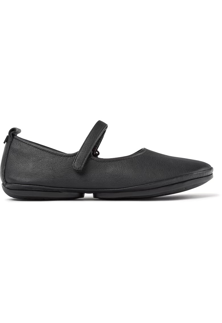 Camper Balerini Mary Jane din piele Right Nina - Rosu/Negru