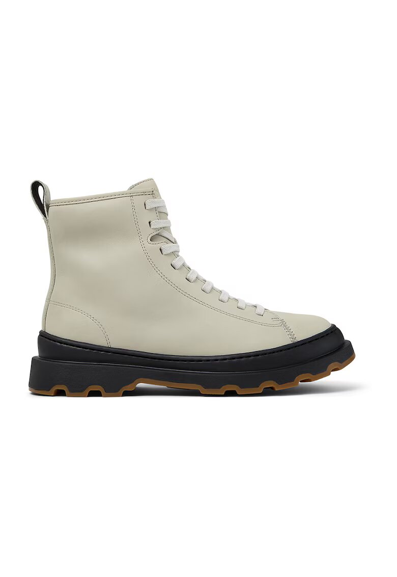 Camper Bocanci din piele - Alb fildes