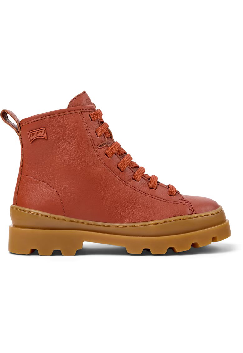 Camper Bocanci din piele Brutus 8517 - Rosu