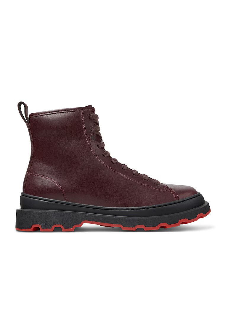 Camper Bocanci din piele Brutus+ - Maro cognac