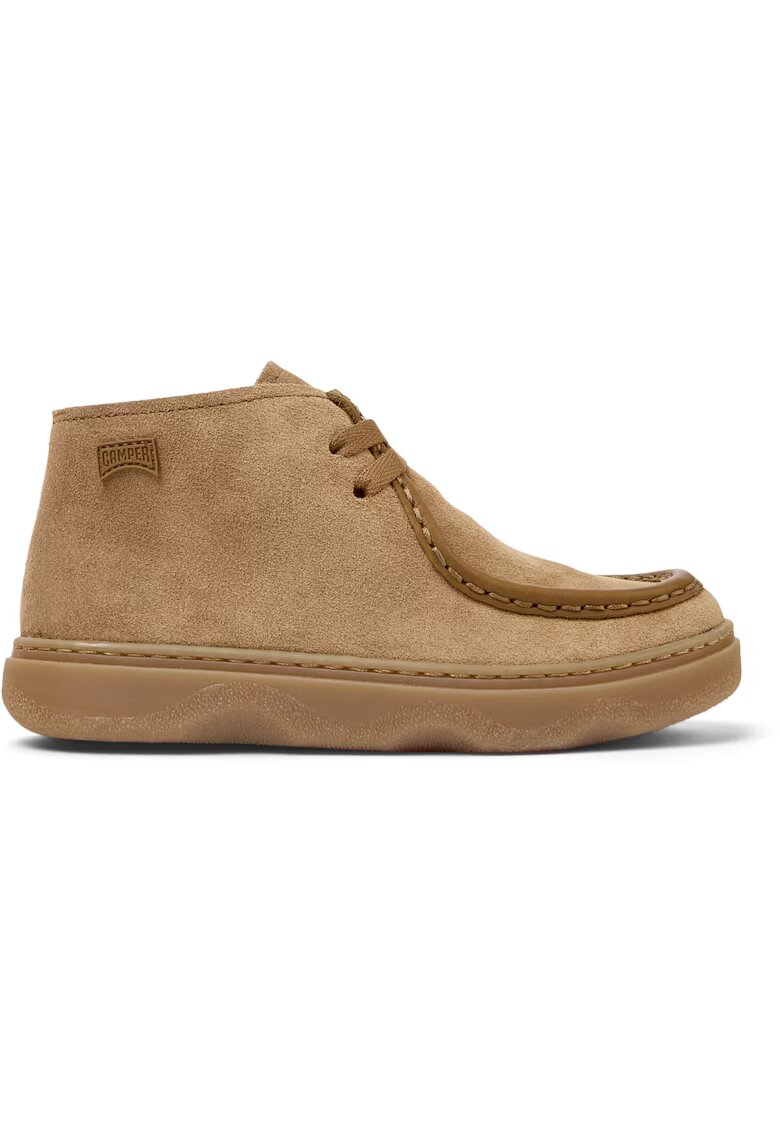 Camper Botine de piele intoarsa Kiddo - Maro