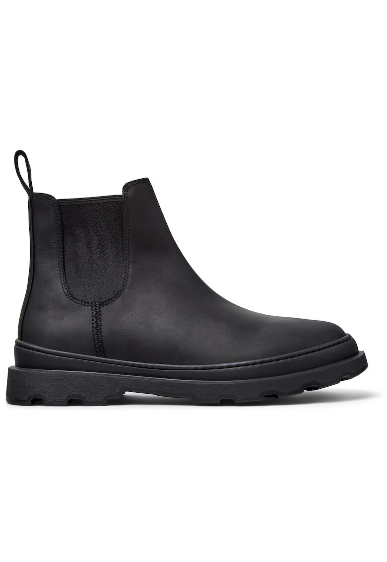 Camper Ghete Chelsea de piele Brutus+ - Negru