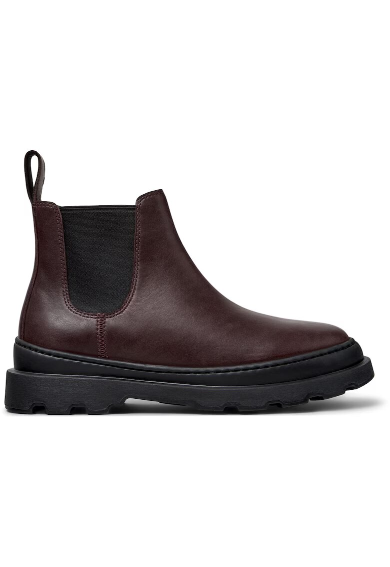 Camper Ghete Chelsea de piele Brutus+ - Visiniu