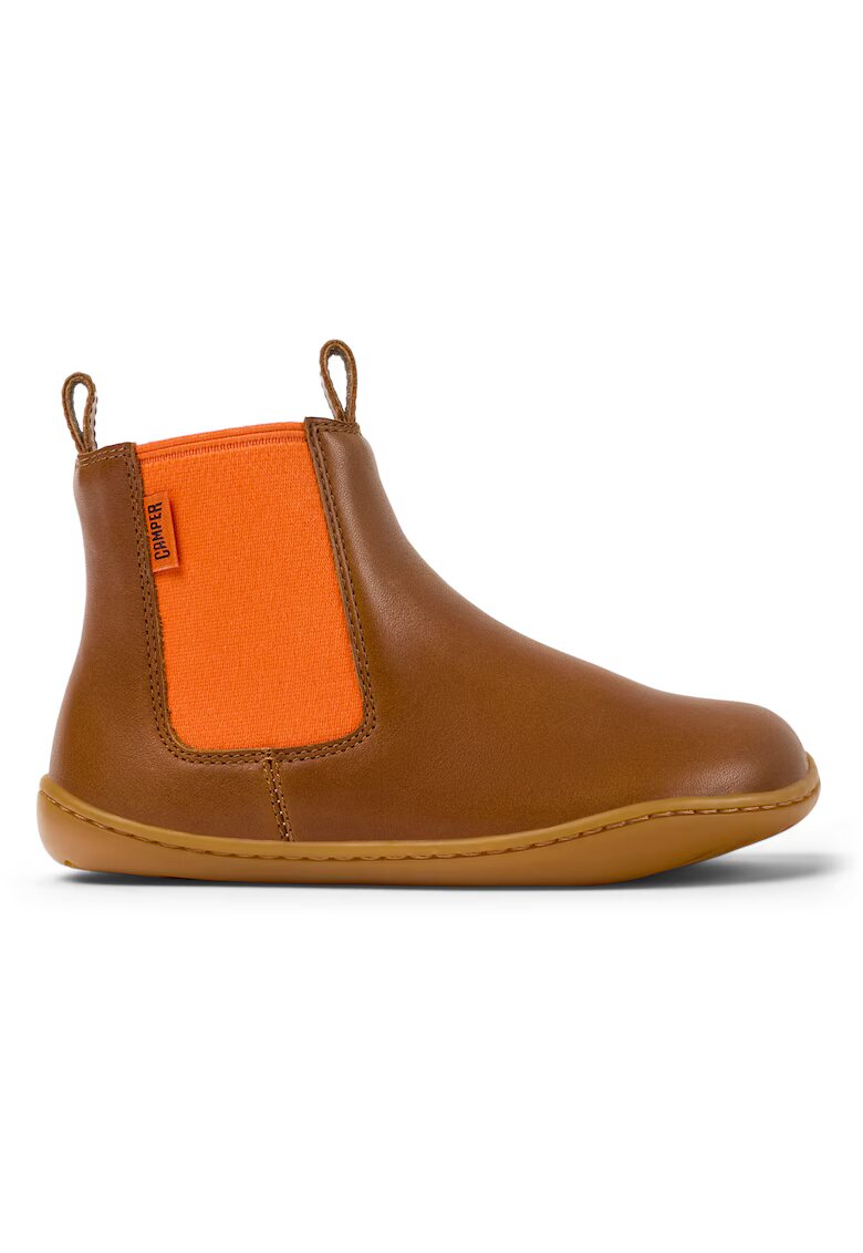 Camper Ghete Chelsea de piele Cami 9589 - Maro
