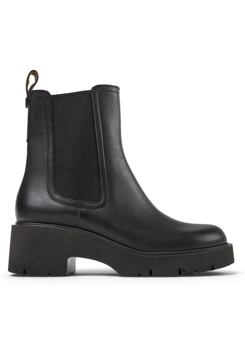 Camper Ghete Chelsea de piele Milah 911 - Negru stins