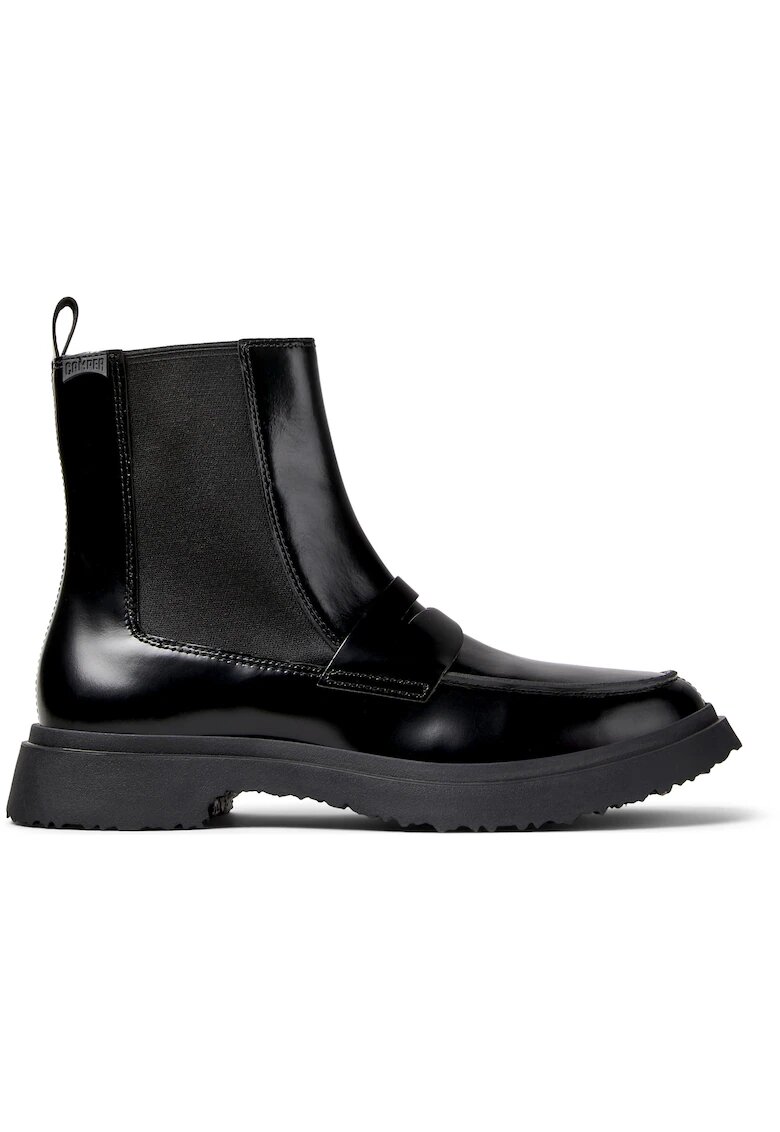 Camper Ghete Chelsea de piele Walden - Negru