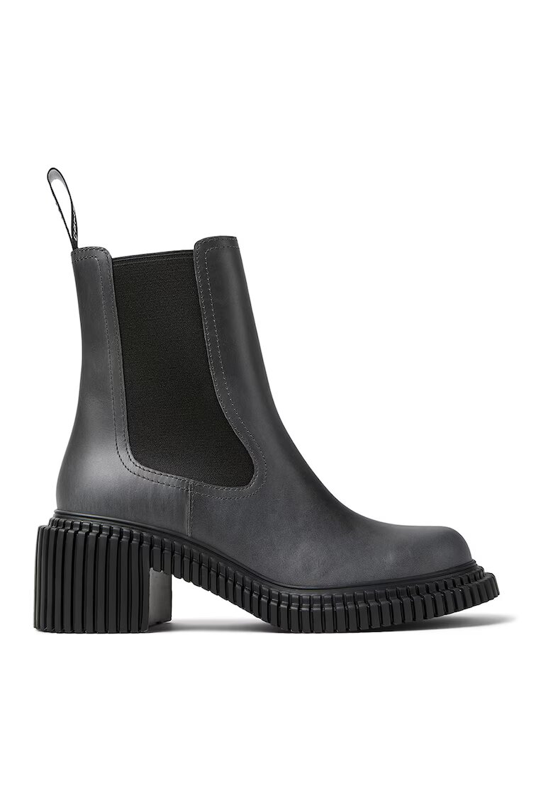 Camper Ghete Chelsea din piele - Negru