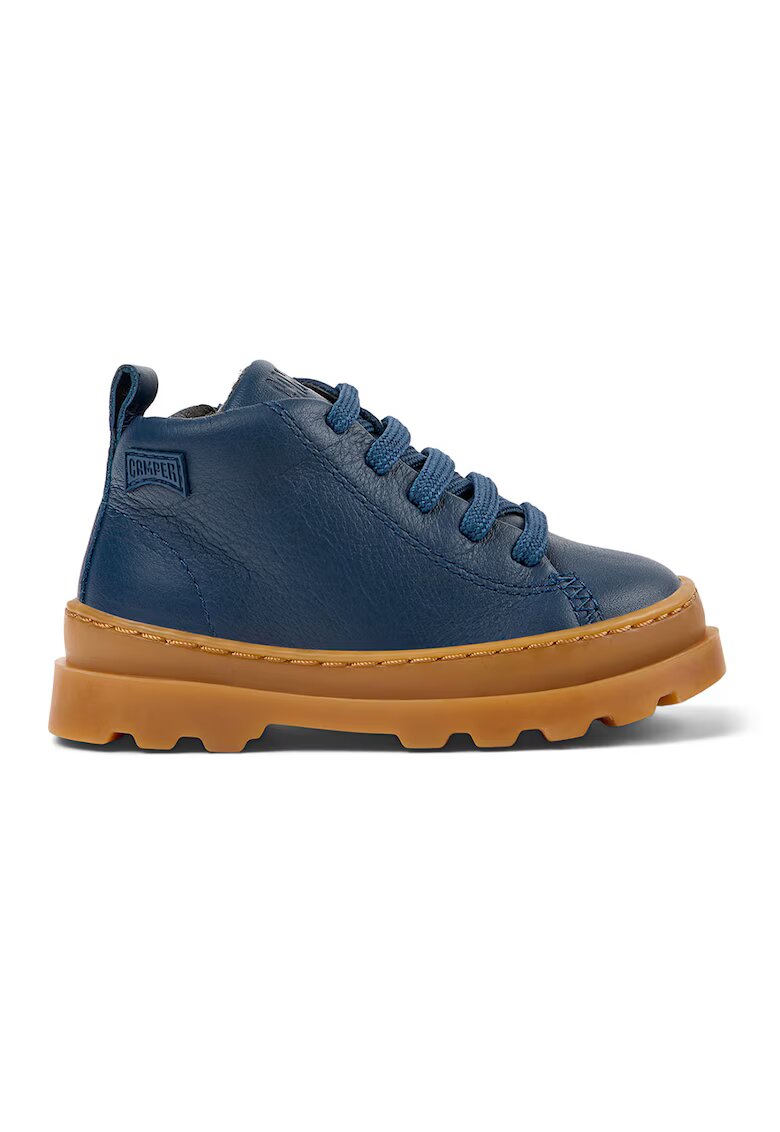 Camper Ghete de piele Brutus - Albastru inchis
