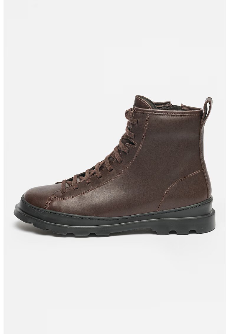 Camper Ghete de piele Brutus - Maro inchis