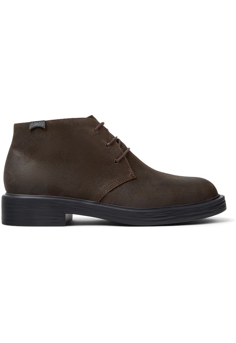 Camper Ghete de piele nabuc Dean - Maro