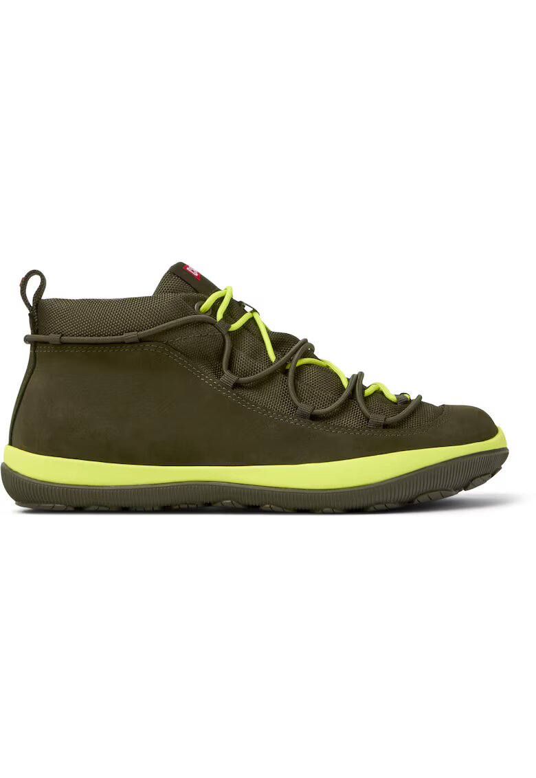Camper Ghete de piele nabuc Peu Pista - Verde