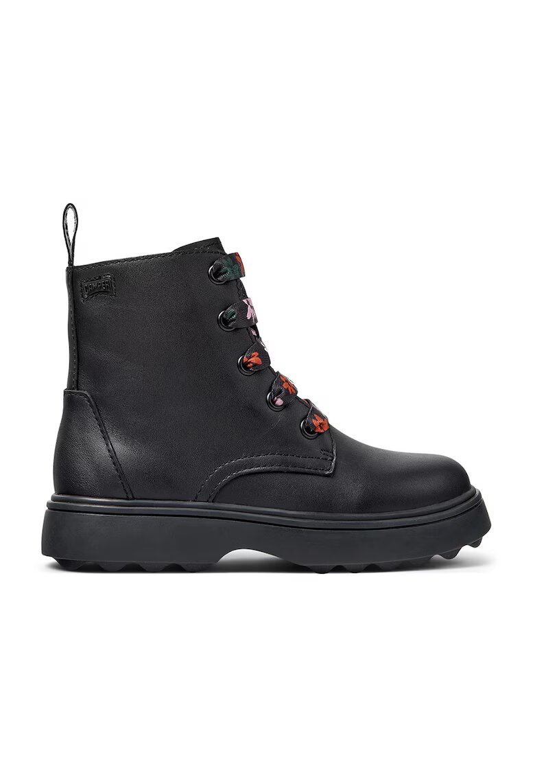 Camper Ghete de piele Norte Twins 479 - Negru/Negru stins