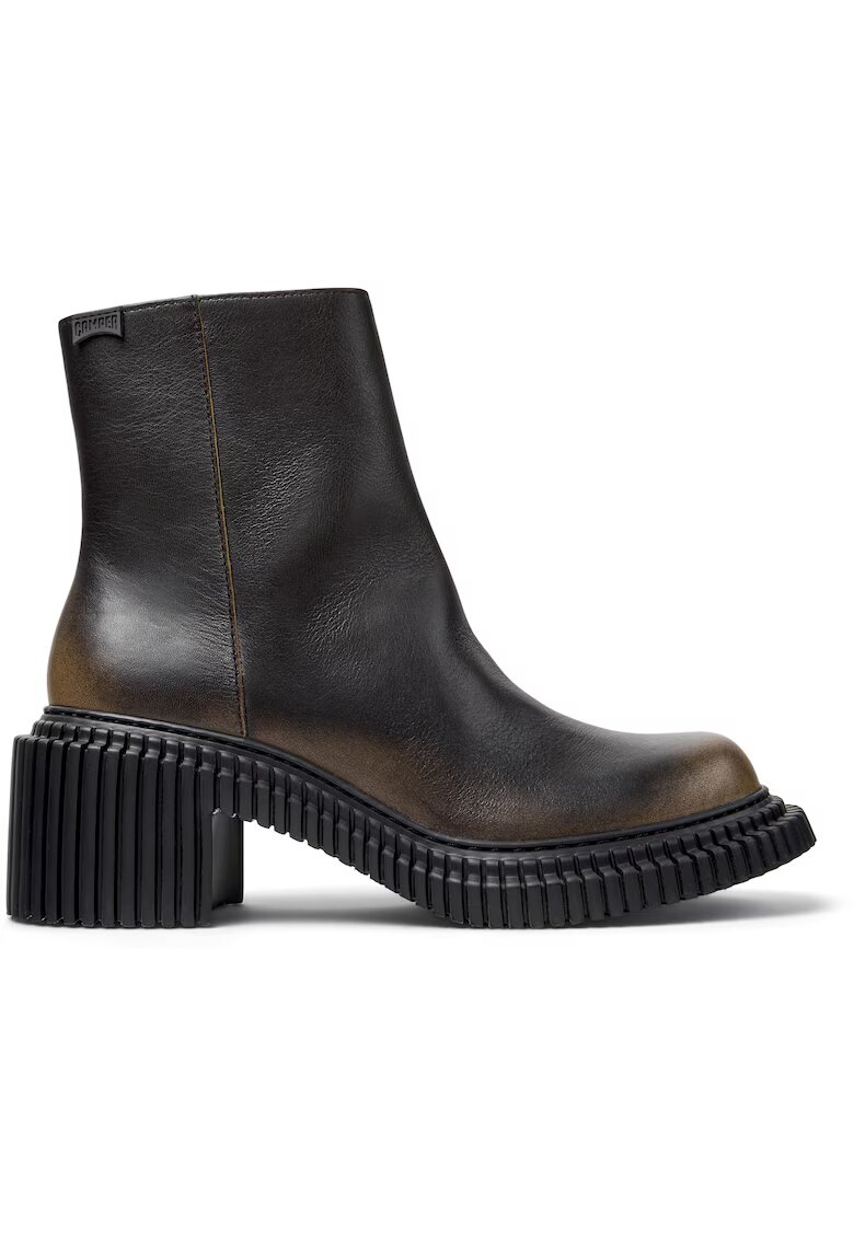 Camper Ghete de piele Pix London - Negru/Maro