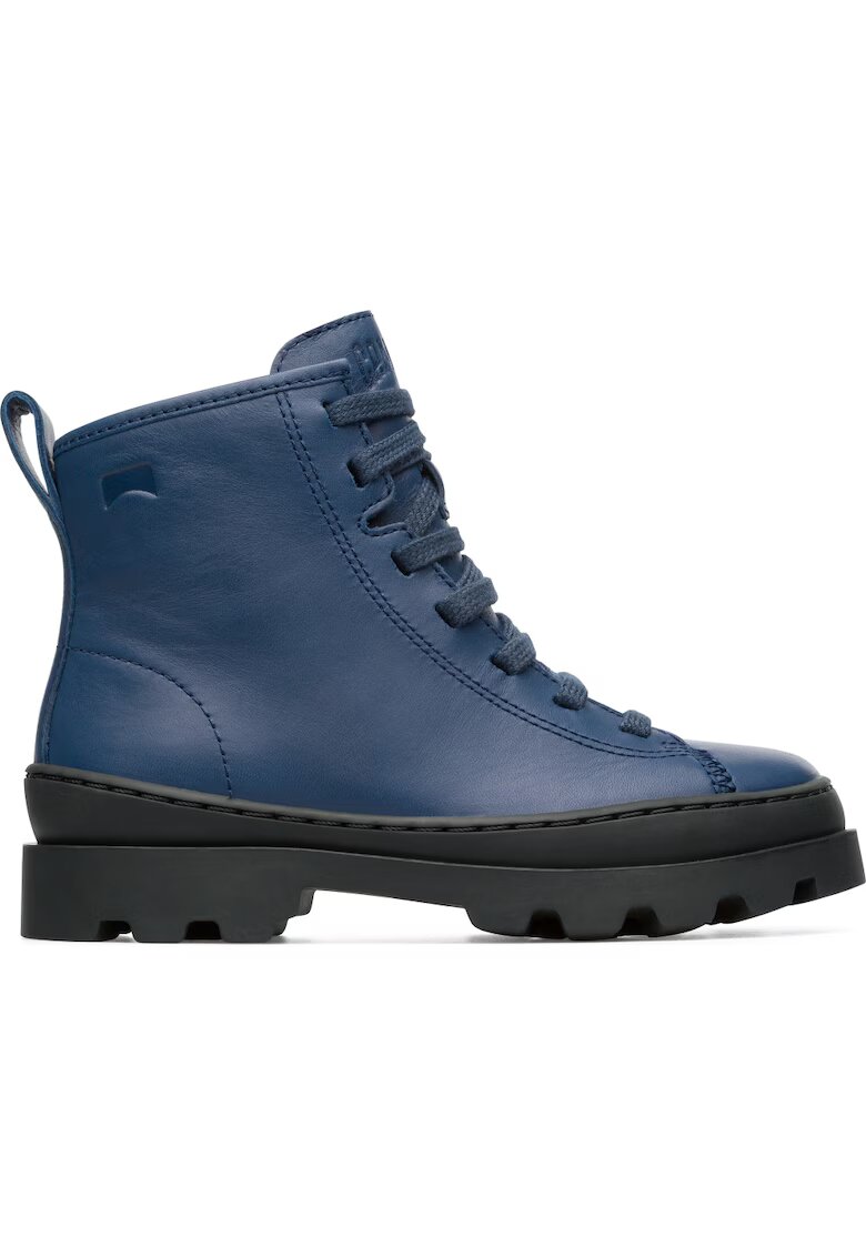 Camper Ghete din piele Brutus 165 - Albastru