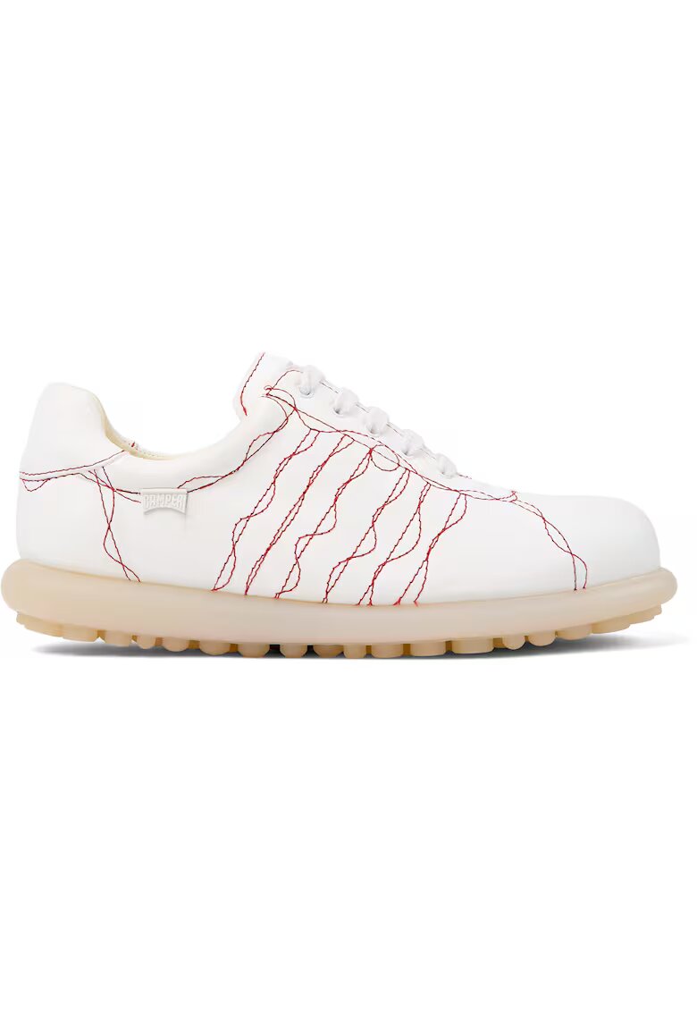 Camper Pantofi casual de piele Pelotas Ariel - Alb