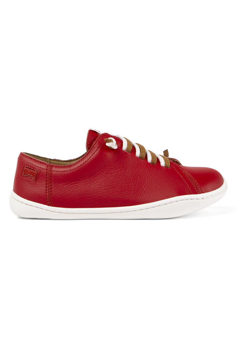 Camper Pantofi casual de piele Peu Cami - Rosu