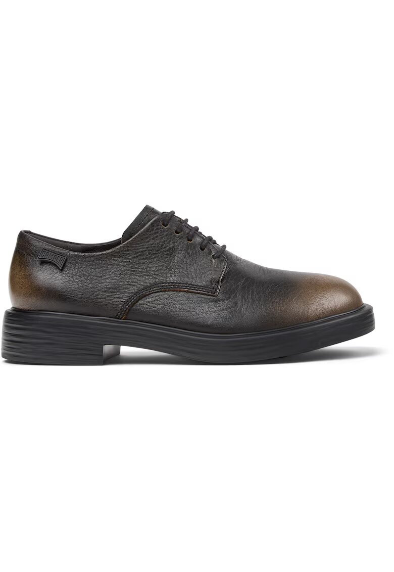 Camper Pantofi de piele cu aspect uzat Verano - Maro inchis/Caramel