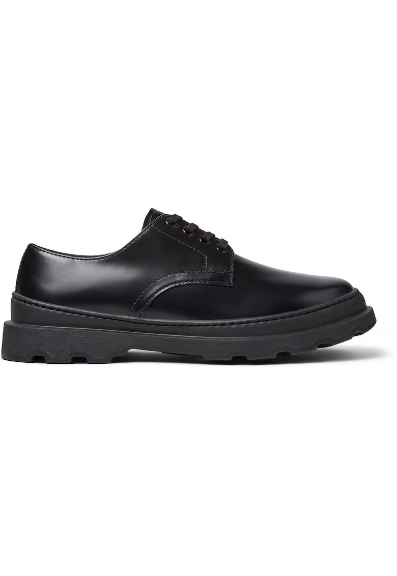 Camper Pantofi de piele lacuita - Negru