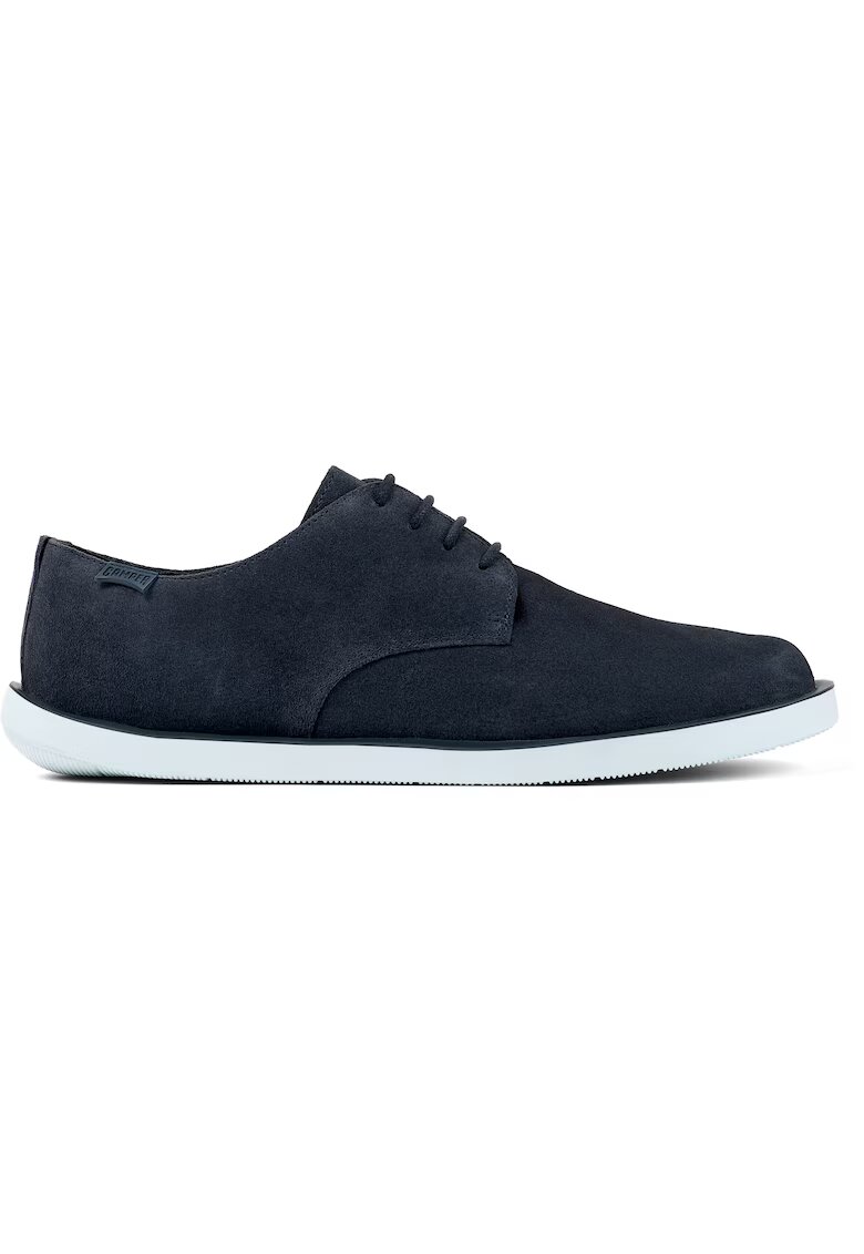 Camper Pantofi de piele nabuc Wagon 22251 - Bleumarin